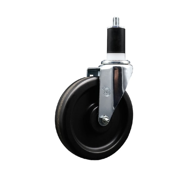 6'' Phenolic Wheel Swivel 1-1/2'' Expanding Stem Caster